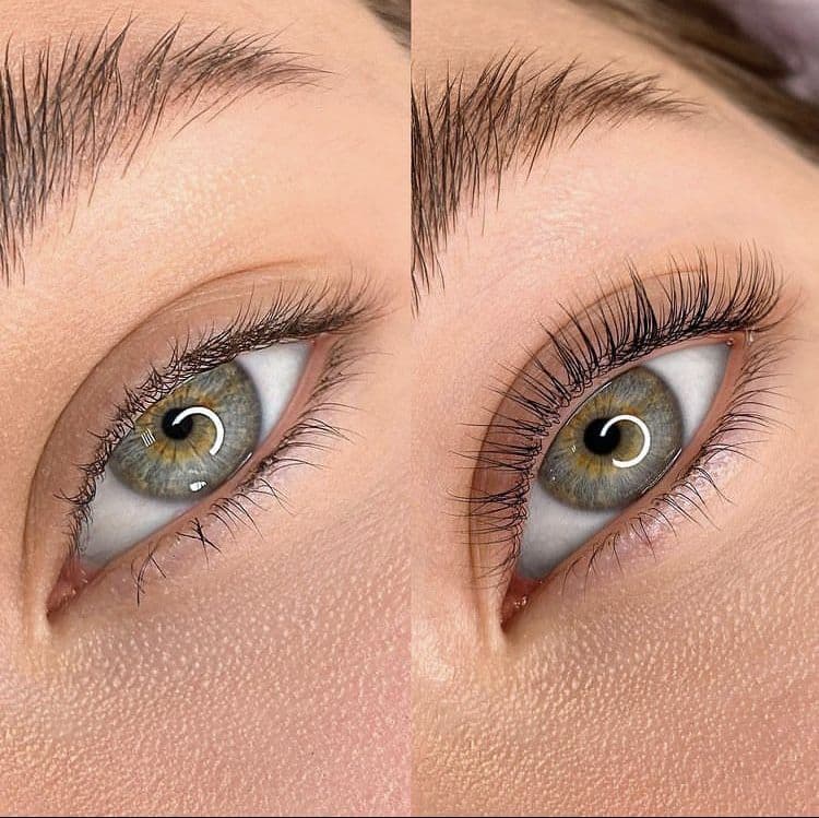 Wimperlamination